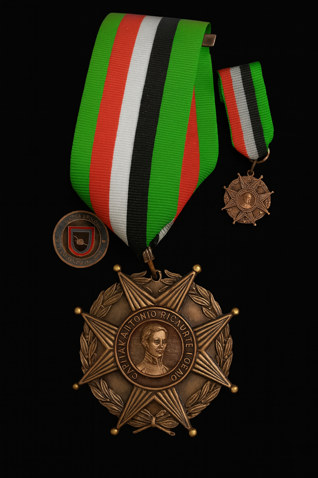 medalla verdenaranja